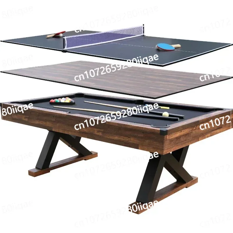 

For 7ft 3 in 1 Combo Multi Function Game Ping Pong Table/ Pool Tabel/Dining Table for Home Use