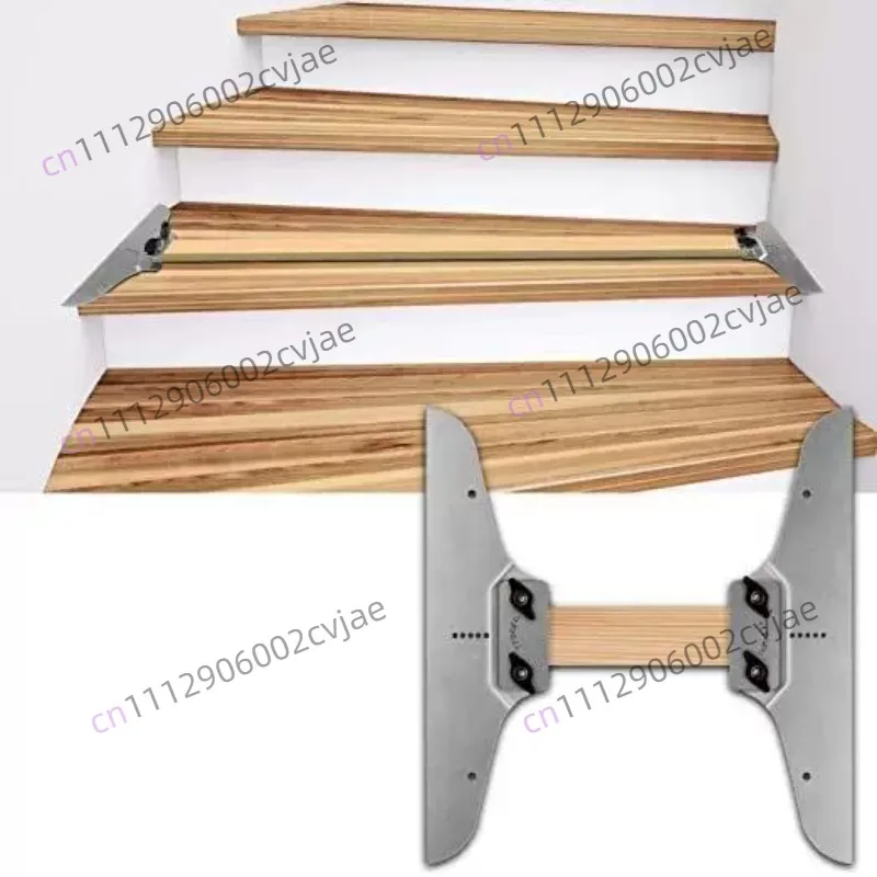 Stair measuring ruler, home decoration tool,  tool with wooden block Stair Tread Gauge