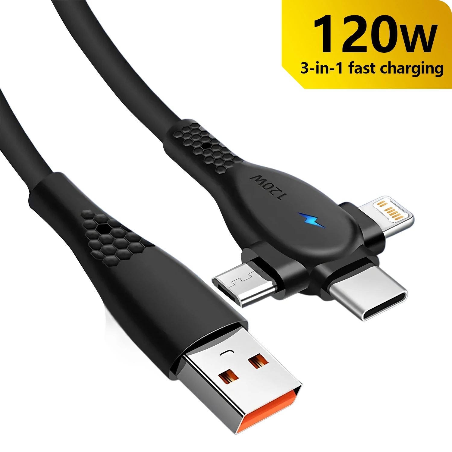 3 In 1 Usb Cable 1.…