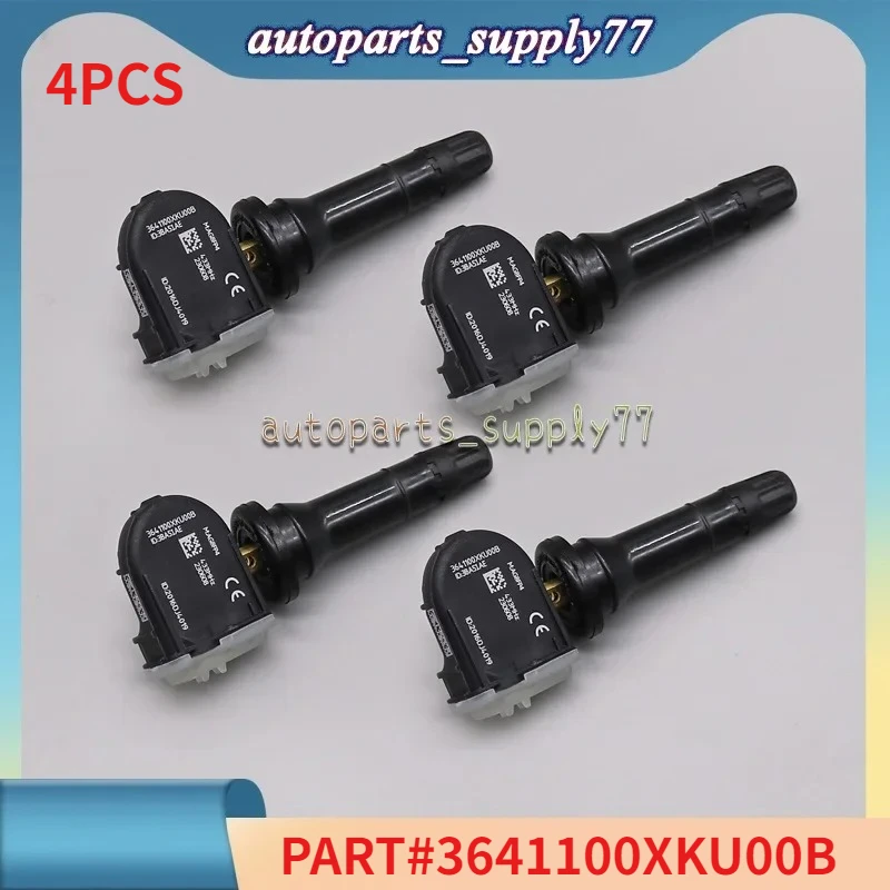 

4 шт. TPMS датчик контроля давления в шинах 3641100XKU00B 433 МГц для Haval HL H2 H5 H6 H7 для Great Wall C30