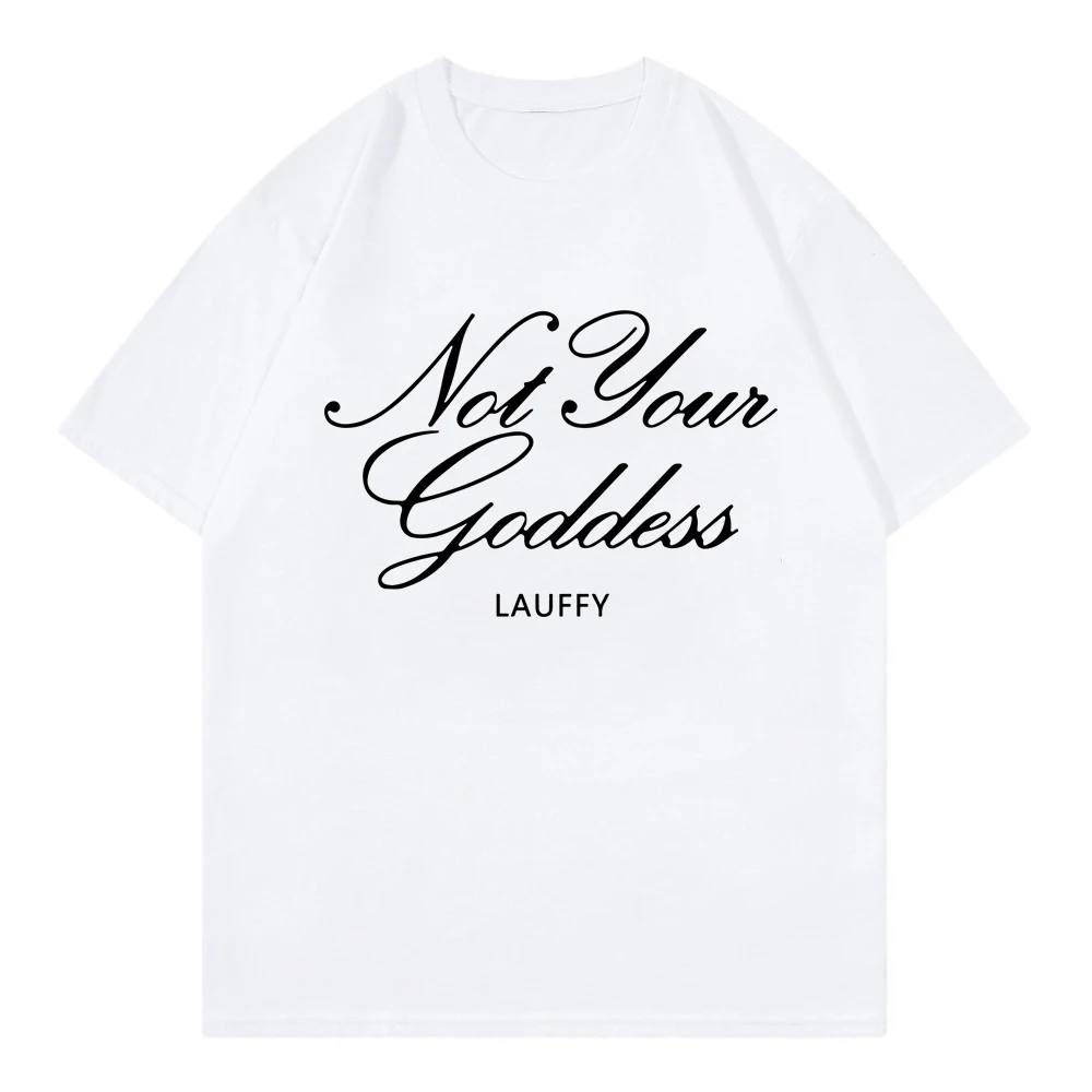 The Goddess Tour Merch Not Your Goddess Laufey T Shirt  Real Men Listen To Laufey Tshirt