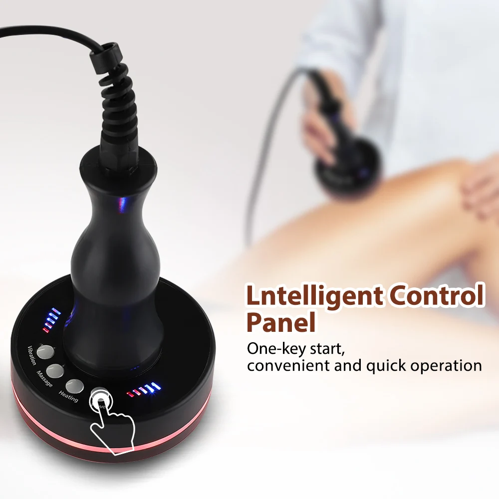 

Electric Meridian Brush Body Massager Microcurrent Infrared Heating Vibration Scraping Machine Fat Burner for Blood Circulation
