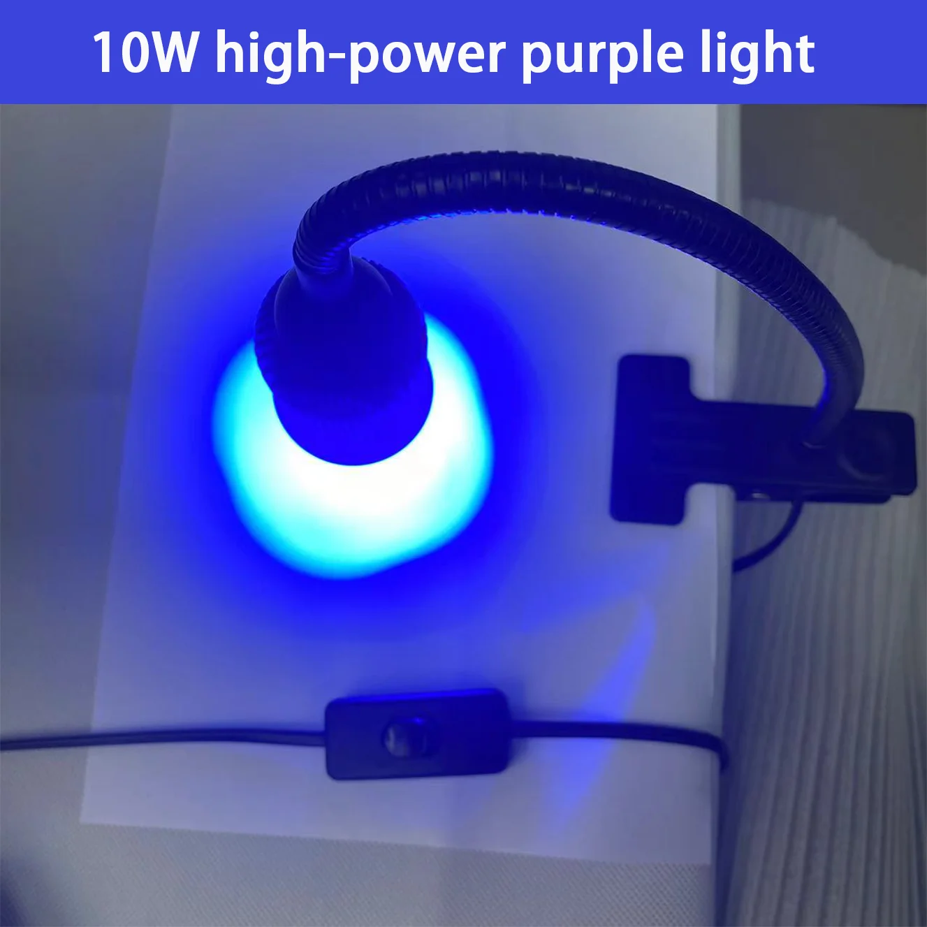 

UV LED resin curing lamp nail dryer glass acrylic epoxy resin curing adhesive curing lamp 10W high power