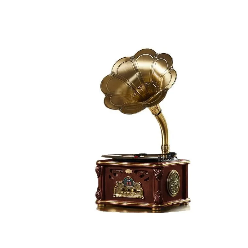 Desktop desktop new Chinese retro phonograph living room home audio economical
