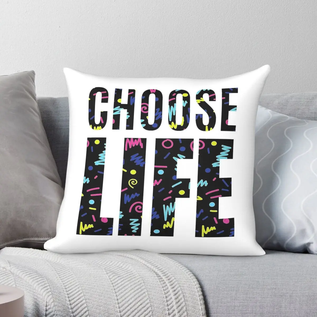 The Truth About Wham Music Square Pillowcase Polyester Linen Velvet Creative Zip Decor Sofa