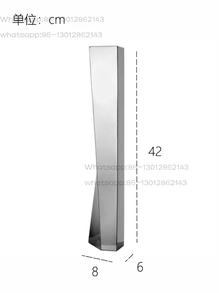 

Stainless Steel Luxury Vase Metal Modern Minimalist Flower Living Room Floor Furniture Home Decor Art Aesthetic Ornaments Vase