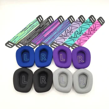 Vervanging foam Oorkussens kussen Kussenhoes Voor Logitech G733 G335 Logitech G7333 Hoofdtelefoon Oorkussen Hoge Kwaliteit hoofd beam