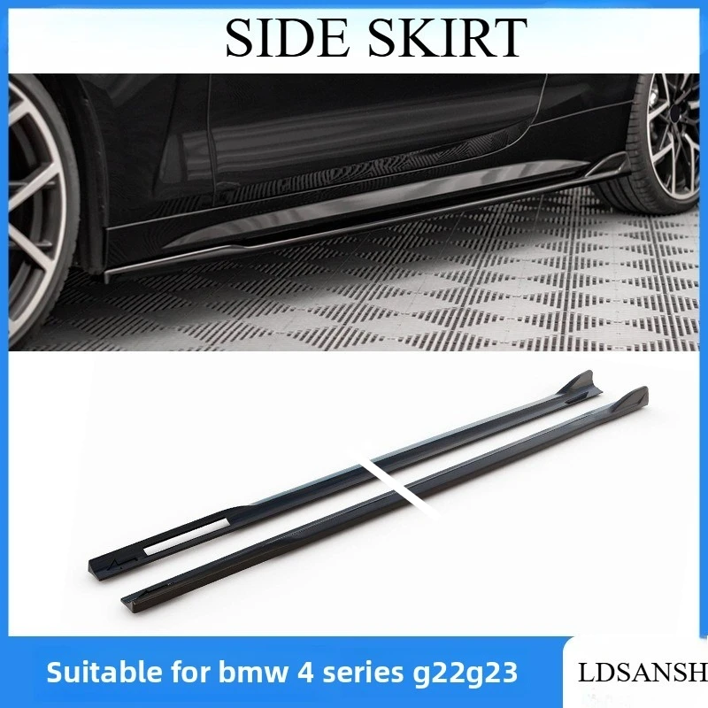 

Suitable for BMW 4 Series G22 G23 Side Skirt body kit spoiler diffuser two-stage design