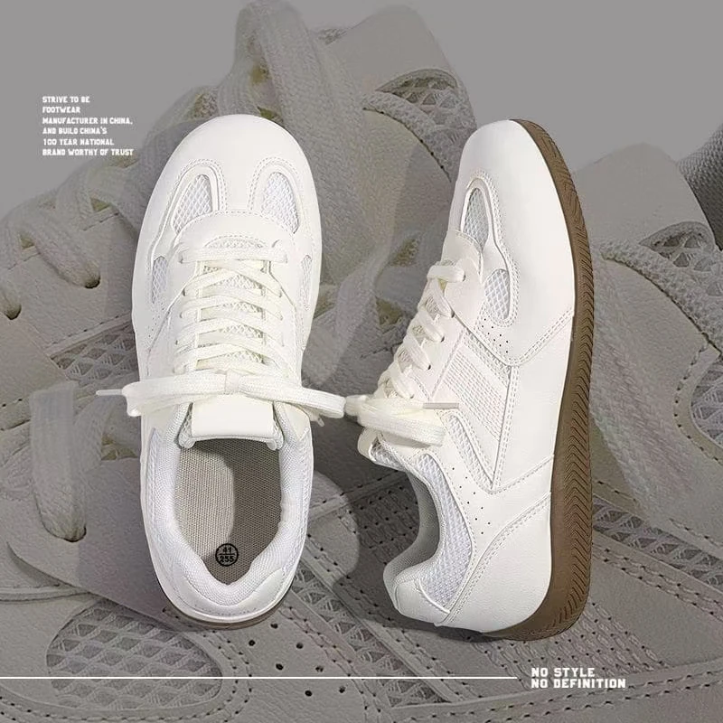 Men's 2026 New Thick‑Sole White Sneakers, Mesh Breathable Summer Men Shoes, Student Versatile Casual Trainer Shoes
