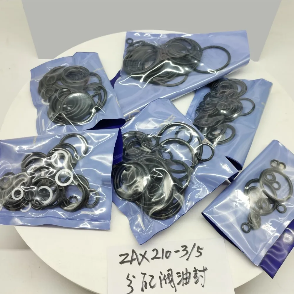 

Brand Excavator seal kits ZAX240-6 ZAX270-3 ZAX470-3 ZAX70-6 ZAX210-1 ZAX210-3 ZAX210-5 Distribution valve seal kit