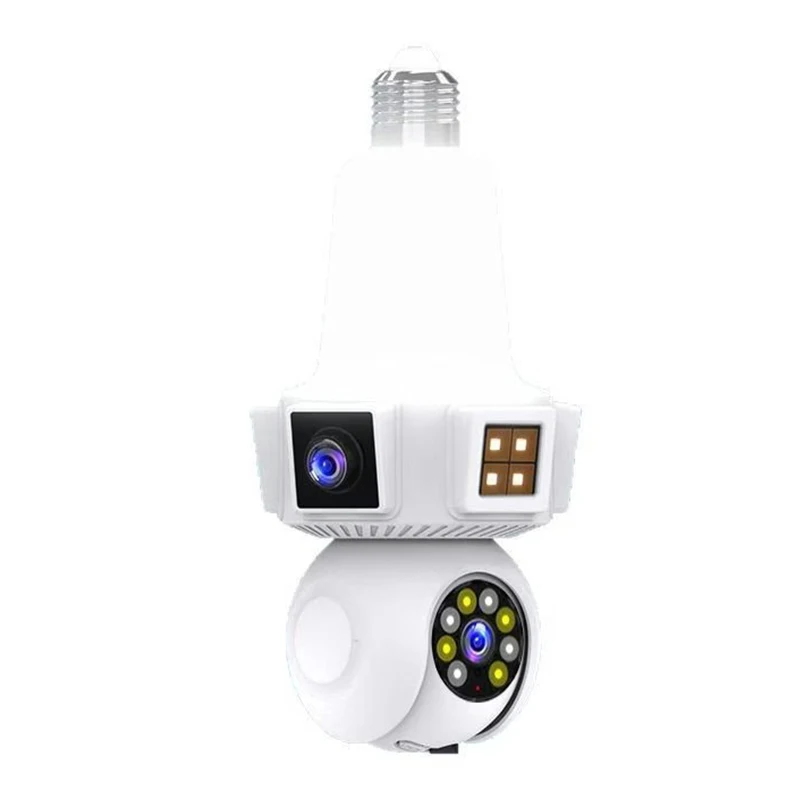 tri-lens-smart-home-security-camera-indoor-wifi-ip-camera-light-bulb-socket-mount-ptz-ai-human-detection-two-way-audio-night