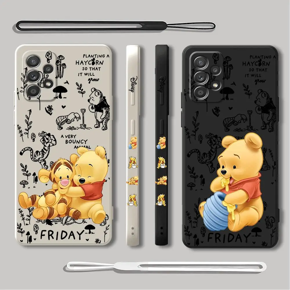 Case for Samsung Galaxy A52 A72 A34 A22 A12 A23 A42 A21s A53 A54 A33 A73 A24 A13 A32 A32 Disney winnie the poof Cover