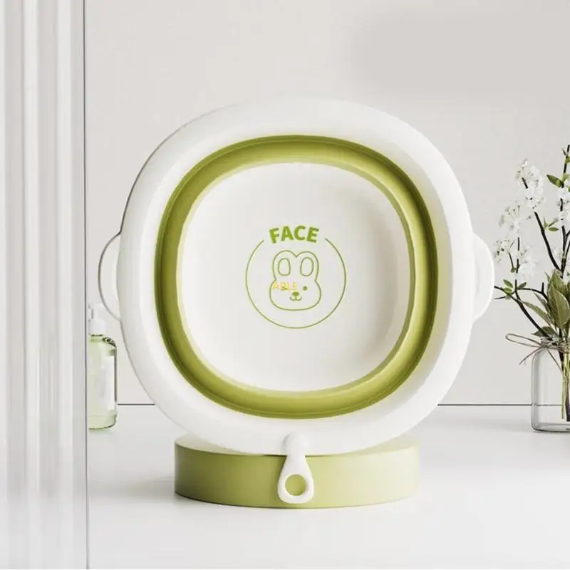 حوض استحمام صغير قابل للطي من البولي بروبيلين + TPE للعناية بالقدمين والوجه