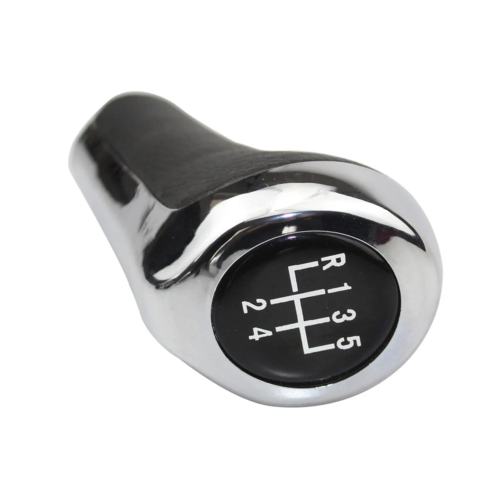 Suitable for BMW bright gear head handball gear lever 5/6 gear shift handball car gear handle accessories 2