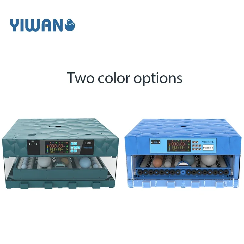 YIWAN wholesale farm use 64-320 eggs automatic dual power 192 chicken egg incubator