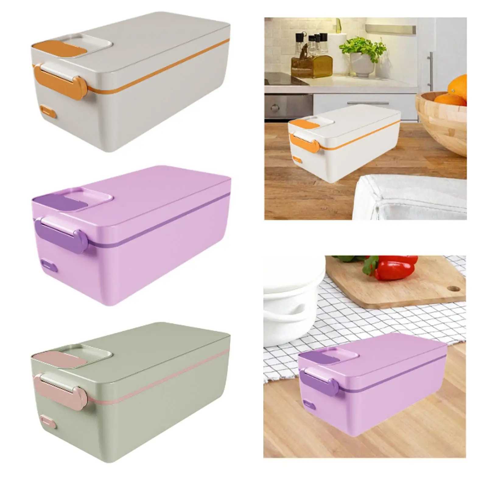 

Электрический подогреватель для обеда, ланчбокс с подогревом, подогреватель еды, большая емкость, термобокс для завтрака, электрический бенто, самонагревающийся ящик для дома