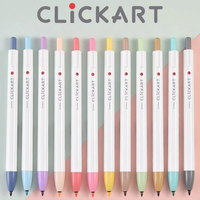 ZEBRA Clickart WYSS22 Watercolor Pen Washable Portable Anti Smudging 36 Color Canvas Painting Option