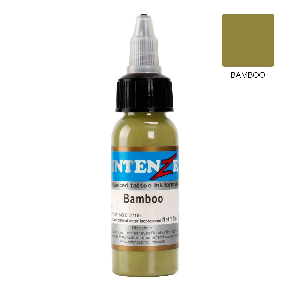 Tinta-Tinta Tato Conjunto de Tatuagem Permanente, 14 Warna, Pigmen, Tubuh Seni, Tangan, Peralongamento, 1oz por Garrafa