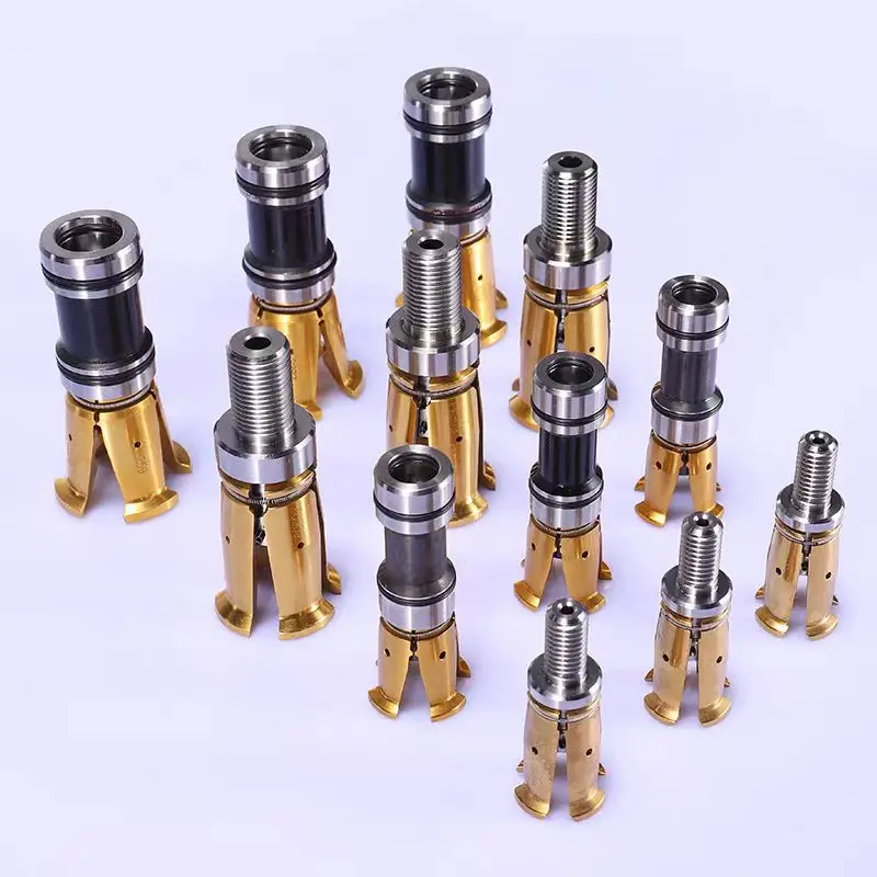 Alloy Steel HRC48-52 Spindle Claw Gripper 4-Petal Pull Clamp BT30 BT40 BT50 for CNC Milling Machining Center Tooling