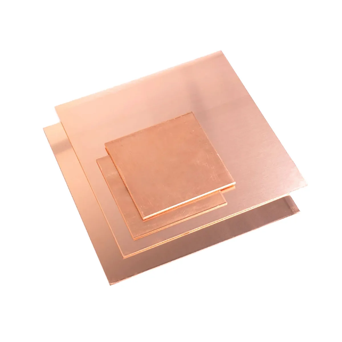 Cu99.9% High-purity Metal Copper Plate Industrial Research Special Size Customizable Thickness 0.1/0.15/0.2/0.25/0.3/0.4-10mm