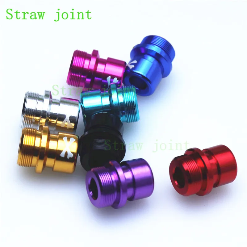 1pc YUHETEC DotAio V1 BOX Dot1 XBONE Aluminum X BONE DRIP TIP Colorful Straw Joint