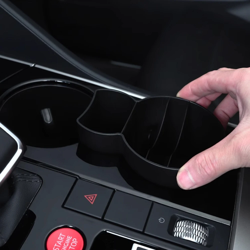 

Для Volkswagen 19-25 Touareg центральное управление чашка для воды ящик для хранения аксессуары для модификации хранения