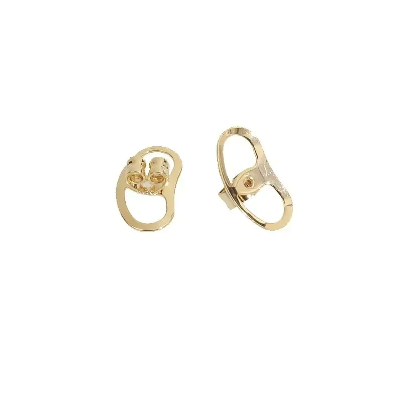 Pig Nose Earring Lift Diy Earring Accessories Large Earring Anti-falling Support Ear Blocking Lift Stainless Steel Earrings