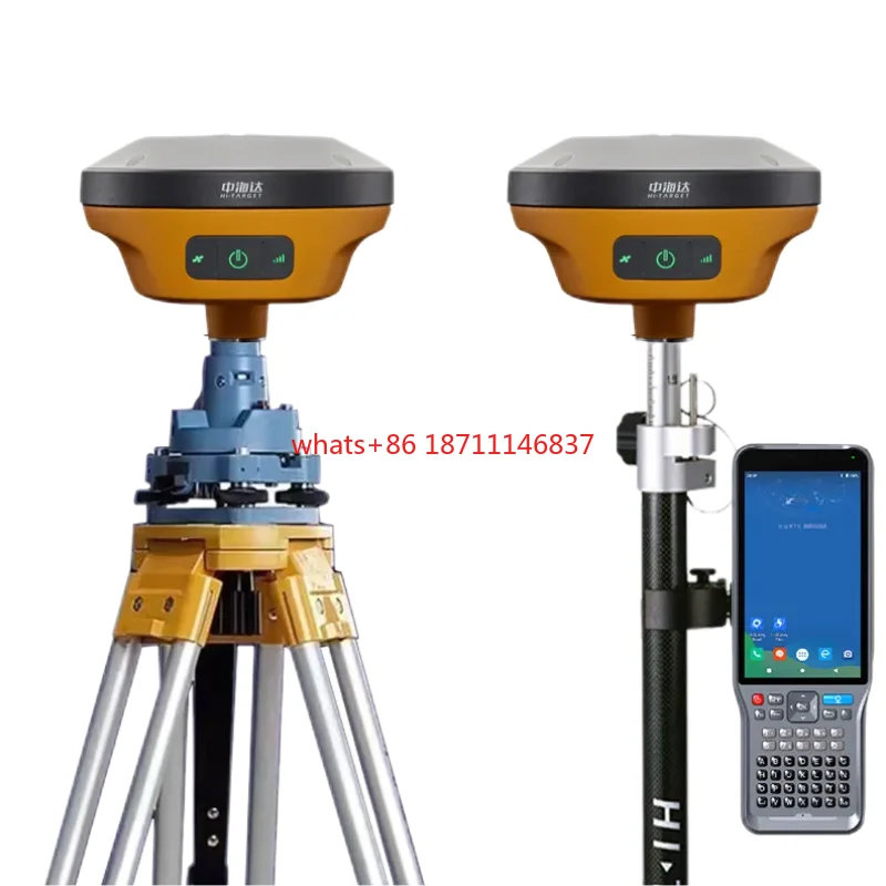 High Accuracy Hi Target GPS RTK V200 with IMU 1400 Channels for Land Surveyor