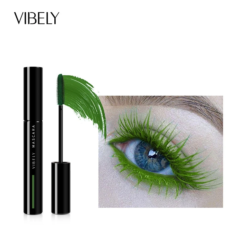 Make-up bunte Mascara Wimpern verlängerung lang anhaltende seidige falsche Wimpern verlängerung Schönheit Augen Make-up