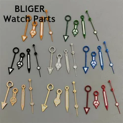 BLIGER watch hands GMT hands green luminous hands fit NH34 movement