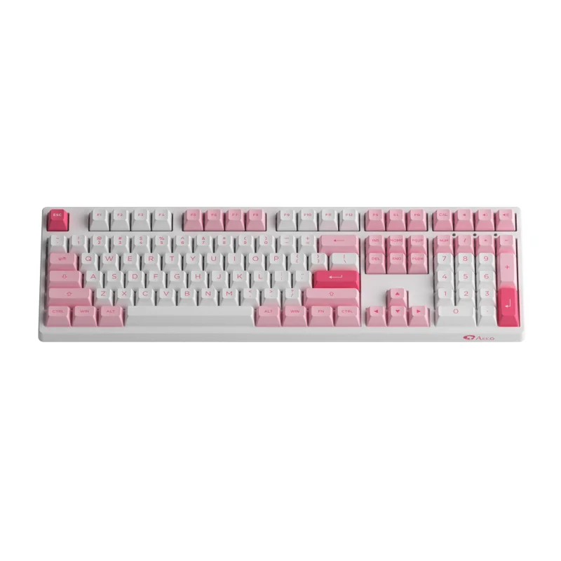 Akko 3108RF Prunus Lannesiana Mechanical Keyboard 108 Keys Cherry Profile USB Type-C/2.4G Wireless Dual Mode PC Gaming Keyboard