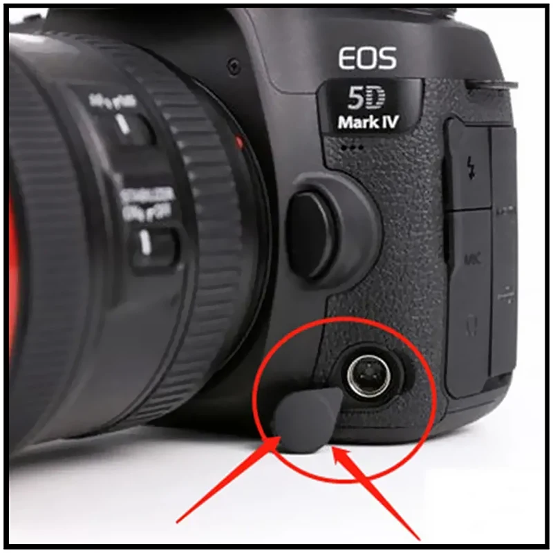 Новинка, резиновый штекер для микрофона Canon 5D4, резиновый штекер для затвора 5D Mark IV