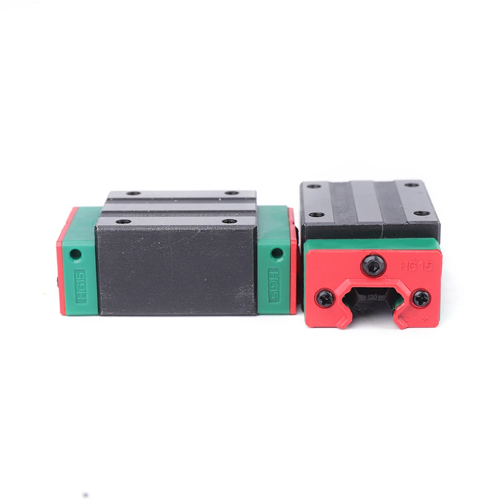 2pcs HGH15CA Linear Rail Block Slider Carriage Block Guideway Bearing Block NEW