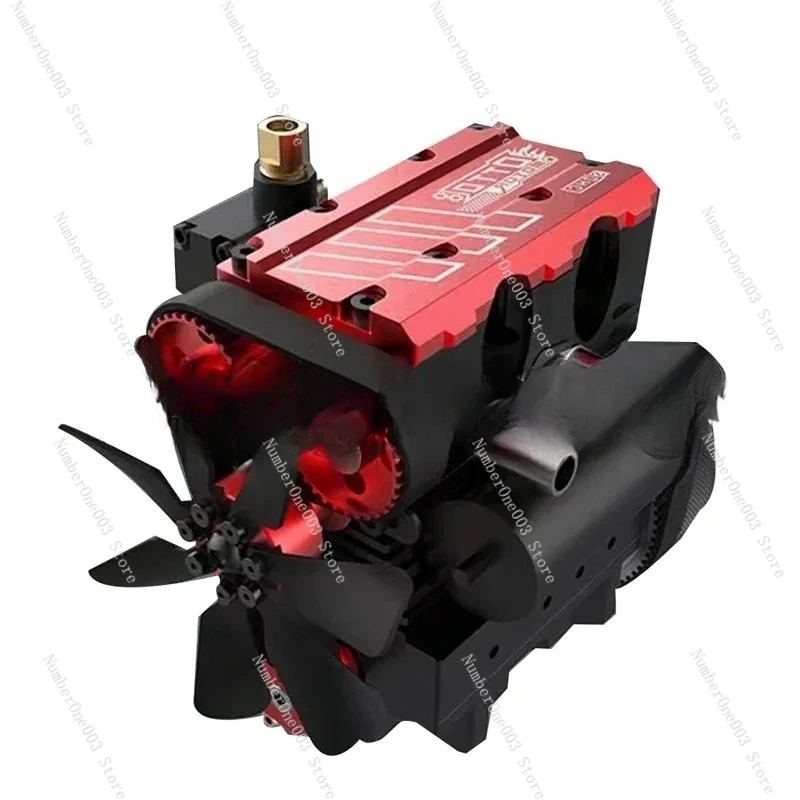 L200AC1-OTTO Engine 4 Stroke Air Cooled 7Cc 4000-16000Rpm Inline 2 Cylinder Nitro Internal Combustion