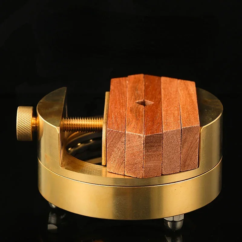 Abrazadera de sello de rotación de 360 grados, alicates de Banco de cobre puro, herramientas de sujeción para tallado de piedra y madera