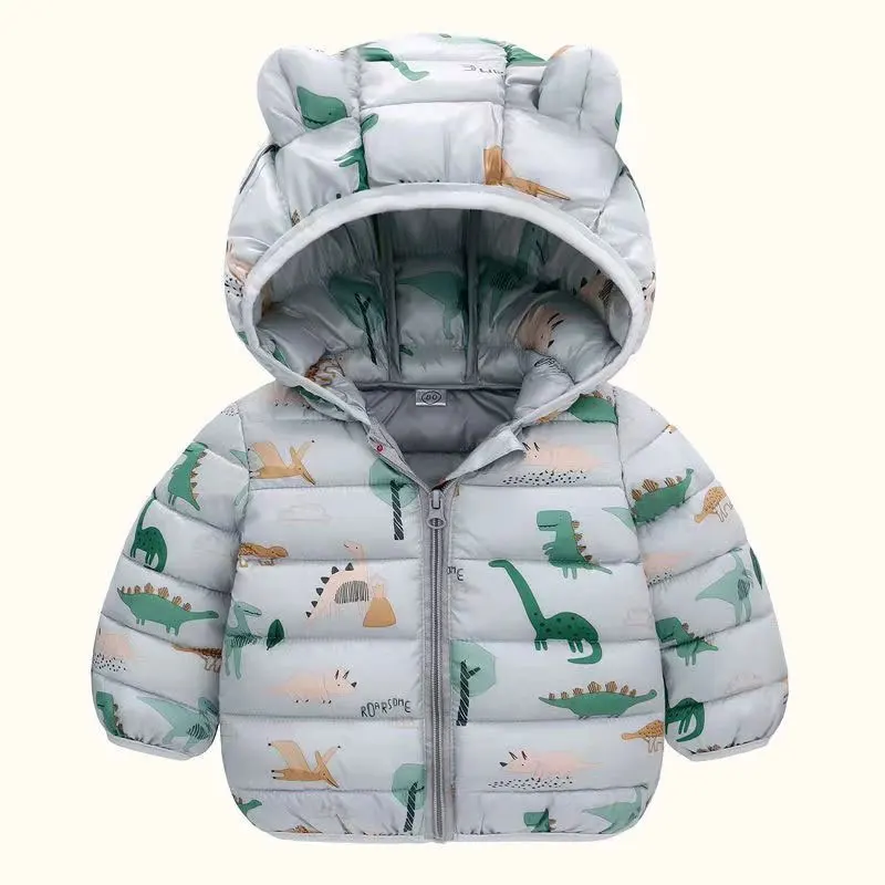 Kid Clothes Children Down Coat Mid-length Long Sleeve Boys Girls Puffer Jackets Thicking Warm Children Jacket Coats Winter Parka