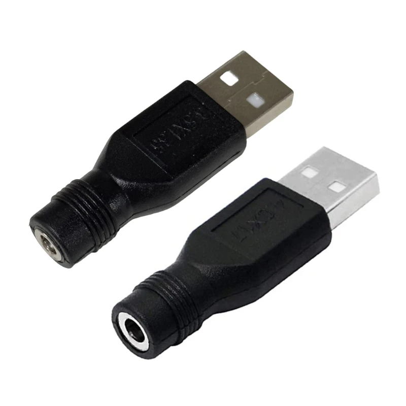 อะแดปเตอร์ USB ชายเป็น หญิงสำหรับ ขนาดเล็กหรือ USB Electronics ชาร์จแจ็ค 4.8 ซม. ชาร์จอุปกรณ์เสริมแปลง