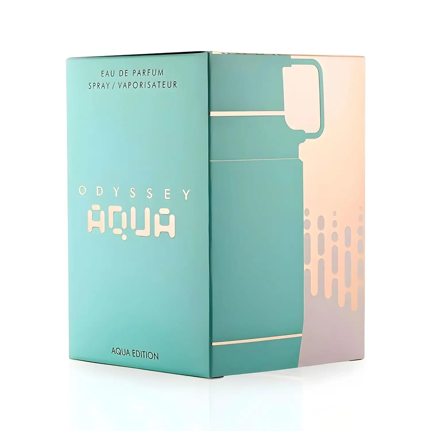 Armaf Odyssey Aqua Edition EDP 100 ml – Fresh Aquatic Woody Langlebiges Köln für Männer, luxuriöses Weihnachtsgeschenk für Weihnachten