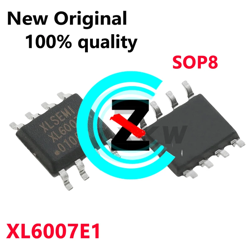 10-100/PCS New Original XL6007E1 SOP8 2A 60V 400khz boost DC power converter chip In Stock
