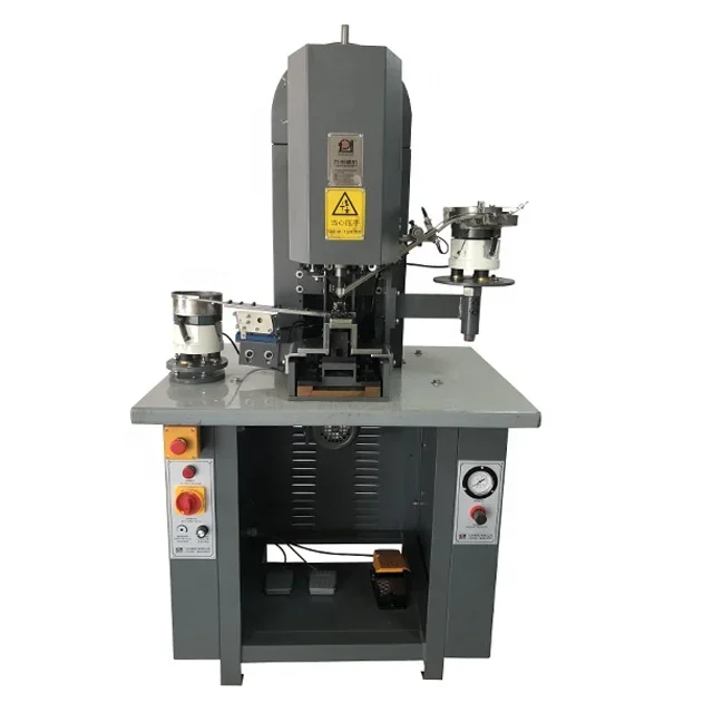 2025 hot sale JZ-989NPQ Fully Automatic Punching and Riveting Machine for Diamond / Crystal / Rhinestone Rivet on Bag