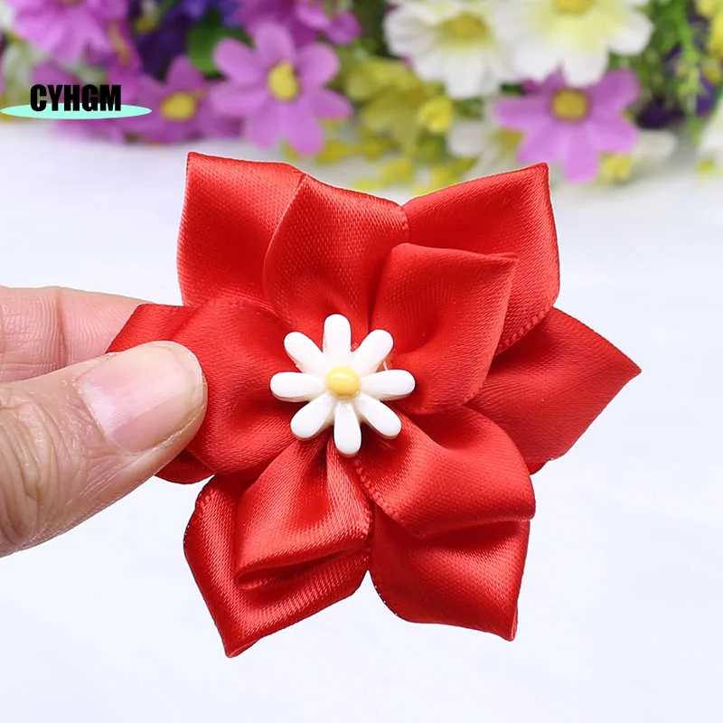 

New Girls red flowers headwear Hair Accessories set Fashion Hairpins Headband Lovely Barrettes H08