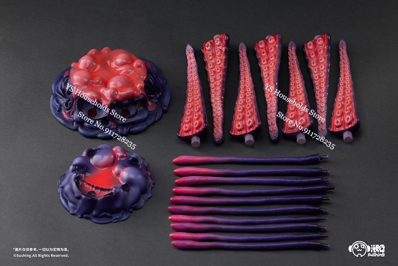 Sushing UBC-404 1/12 ثابت البحر الأخطبوط نموذج منصة المخلوقات مثل اللامسة اللعب ملحق ل 6 "3.75" عمل الشكل حلية