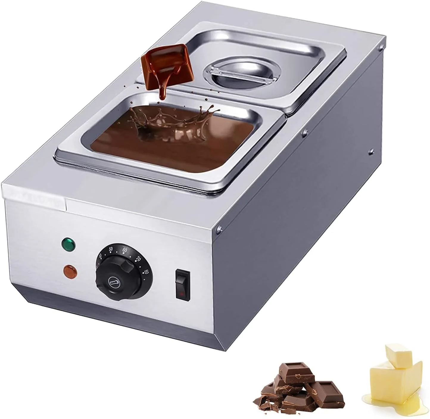 Chocolate Melting Machine Electric Hot Food Warmer Professional Candy Melter Chocolate Tempering Pot