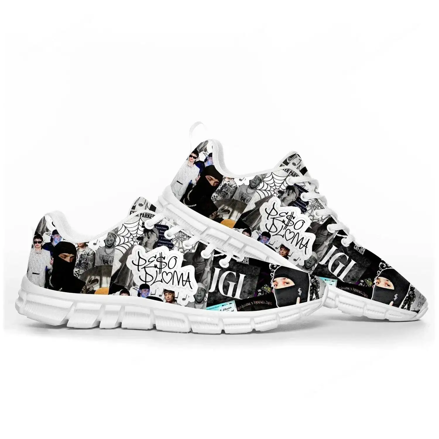 Peso Pluma Singer Sports Shoes Mens Womens Teenager Comfortable Sneakers Ella Baila Sola Parent Sneaker Customize Shoes