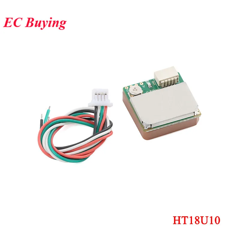 HT18U10 M10 GPS GLONASS Galileo BeiDou Positioning Module GNSS Satellite Navigation with Compass FPV Drone Flight Controller