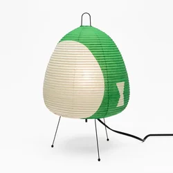 Modernes neues Design Stativ Reis Papier Tisch lampe für Schlafzimmer Akari Noguchi Laterne Beleuchtung LED Schreibtisch Nacht Nacht Licht Dekor e27