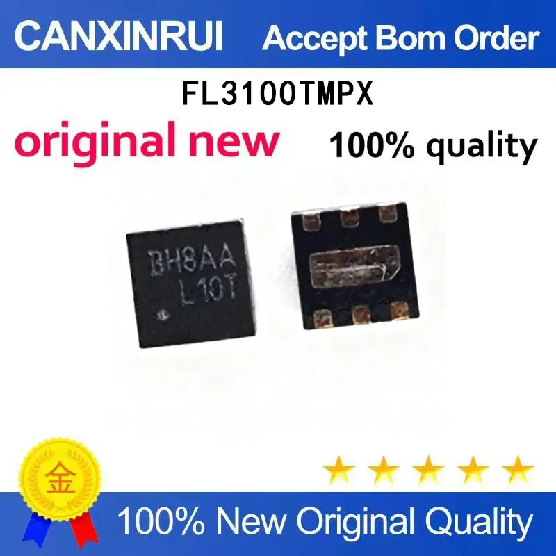 

(5-100 Pieces) Brand new FL3100TMPX silk screen BH8AA L10T WDFN-6 spot chip IC
