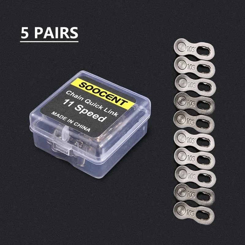 

5Pair Chain Link 6//8/9/10/11/12 Speed Magic Buttons Bike Chain Quick Link Connector MTB Chain Magic Bike part