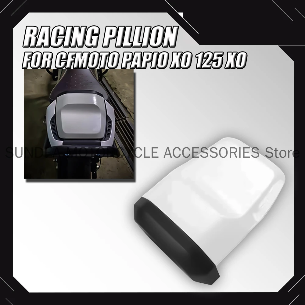 New For CFMOTO Papio XO 125 XO125 Motorcycle Seat Guard Rear Seat Guard Competition Rear Seat Pad Tail Cover Modification Parts