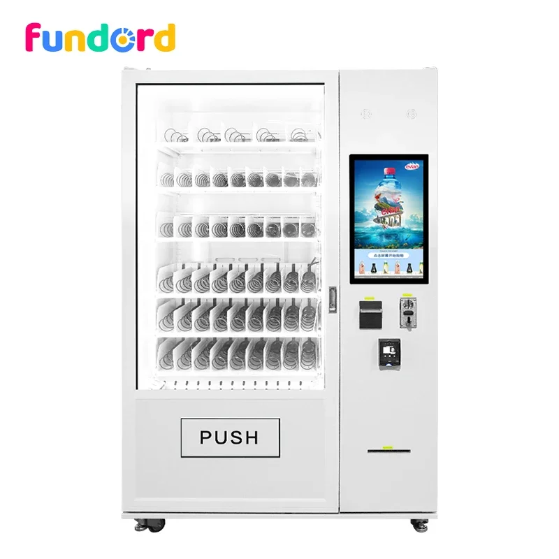 

FUNDORD touch screen snack vending machine for foods and drinks